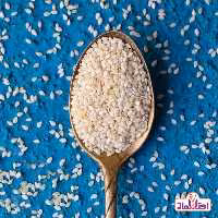 کنجد سفید اعلا 500 گرمی اعتماد کاملا تمیز (کنجدسفیدهندی) | amazonchi