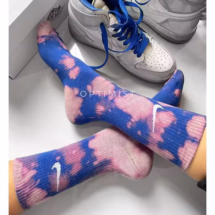 جوراب ساقدار نایکی تای دای کد 06