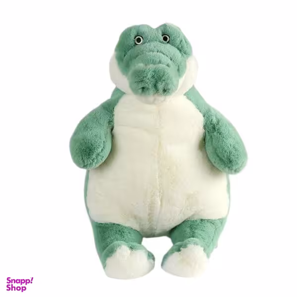 عروسک طرح تمساح مدل تپل ارتفاع 80 سانتی‌ متر