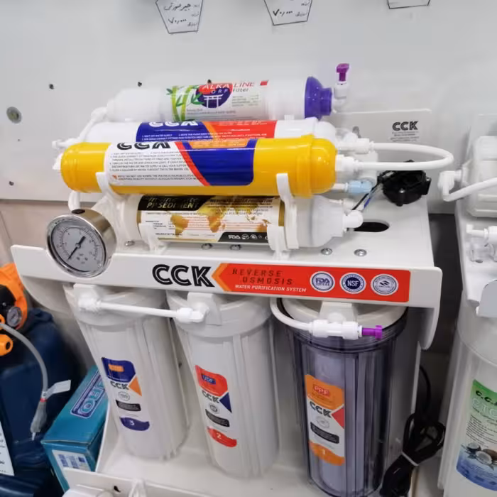 آب شیرین کن تصفیه آب آبشیرین کن 6 مرحله  CCK اصل