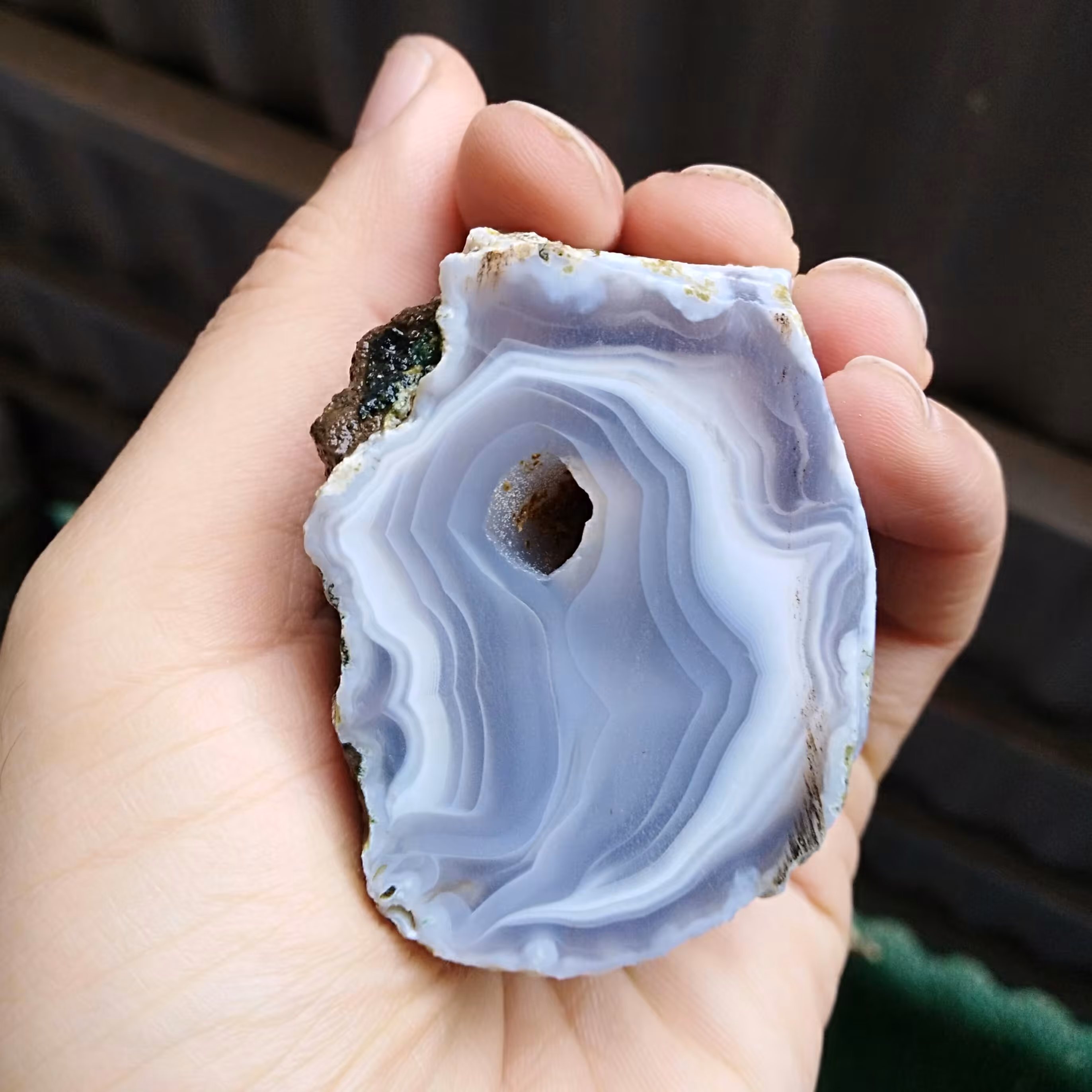 اسلایس راف عقیق سلیمانی 3بعدی بسیار دیدنی کاملا طبیعی