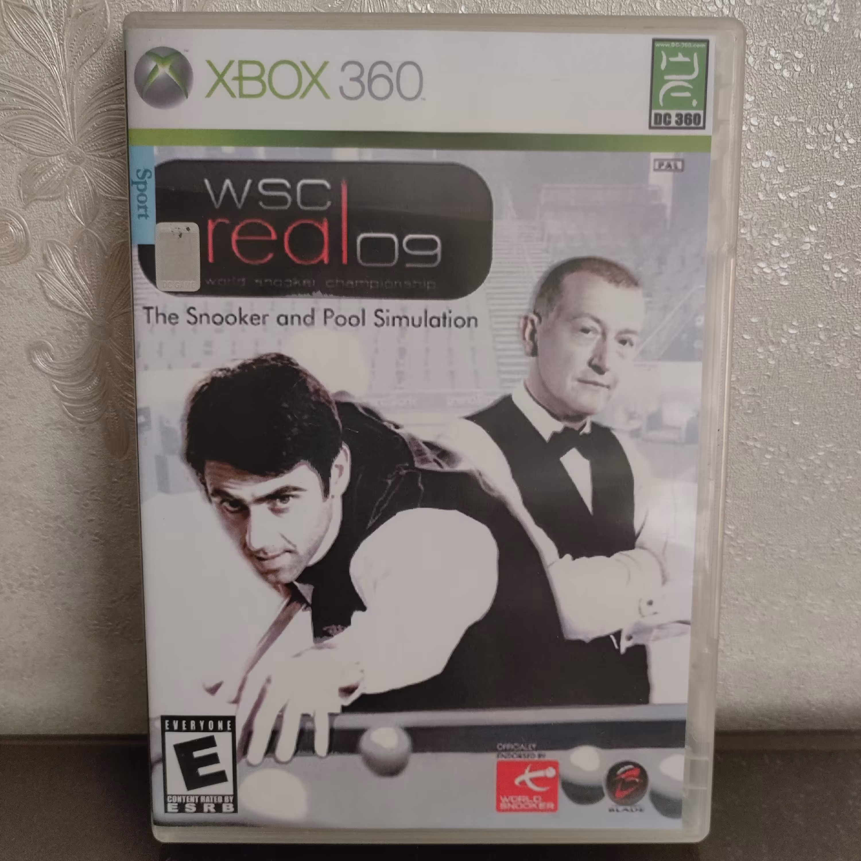 بازی WSC REAL 09 WORLD CHAMPIONSHIP SNOOKER مخصوص XBOX 360 (بازی ایکس باکس 360)