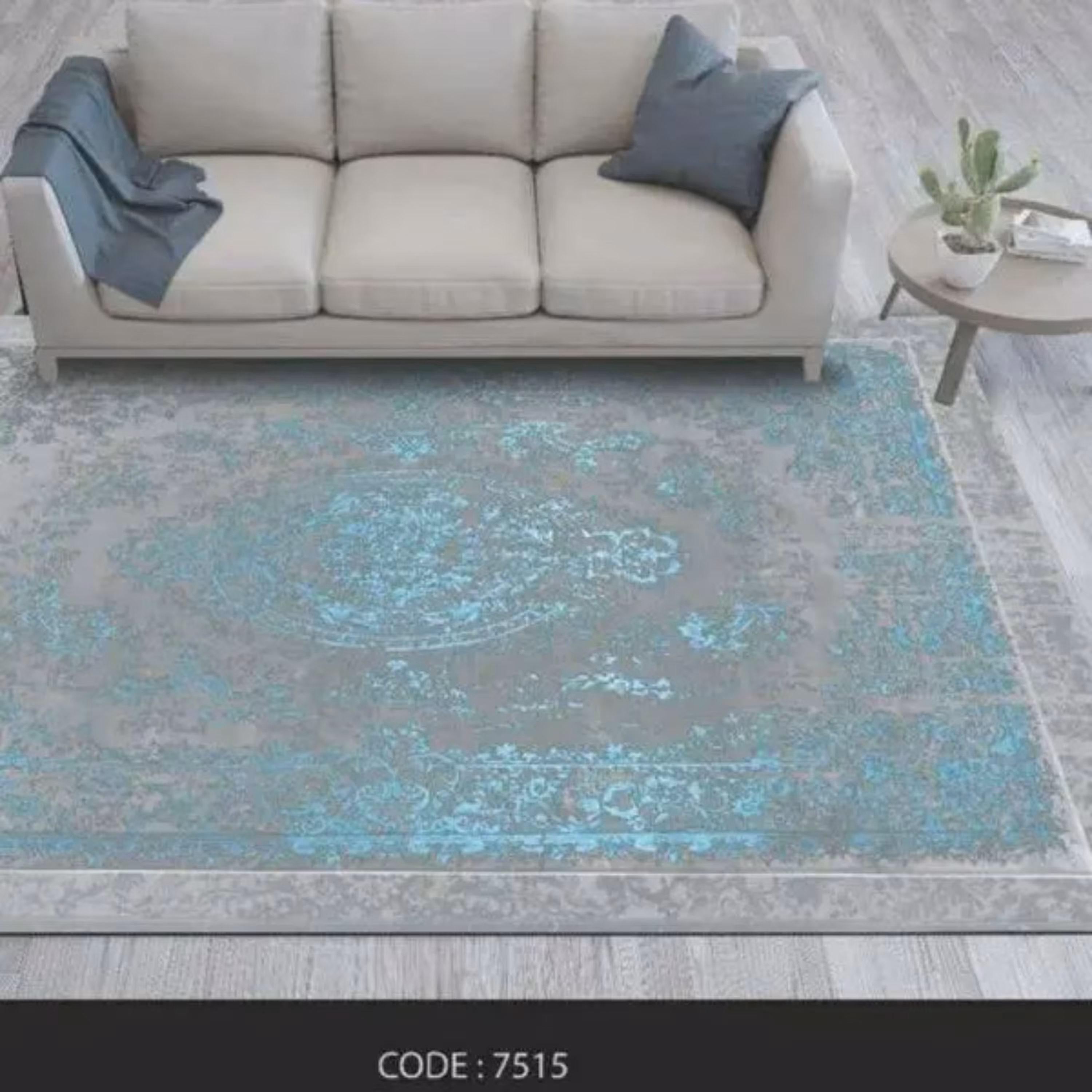 روفرشی کشدار راشل مخمل- طرح 7515در ابعاد12 متری