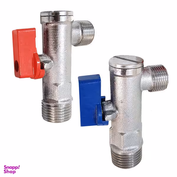 شیر پیسوار مدل 1/2 صافی دار مجموعه دو عددی