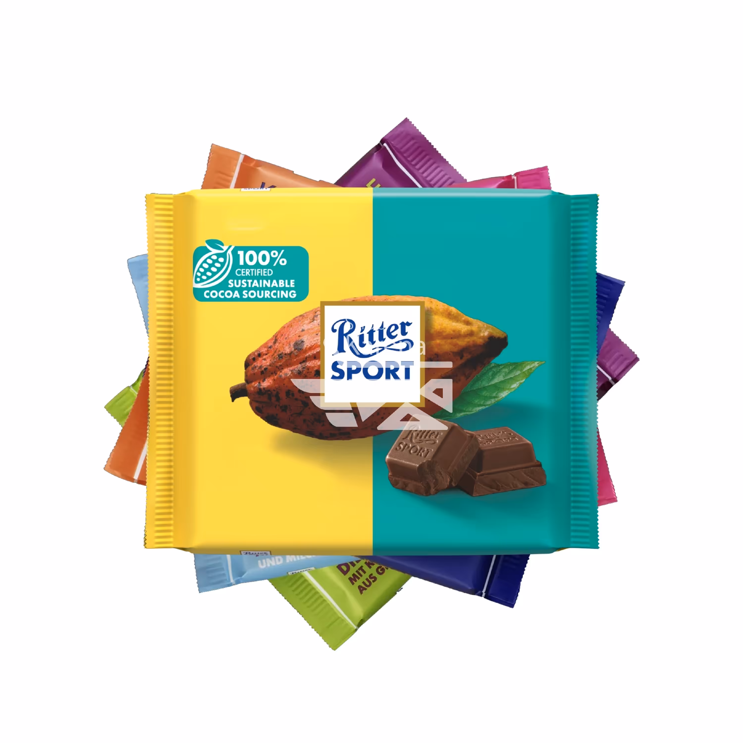 شکلات ریتر اسپرت 61 درصد 100 گرمی 