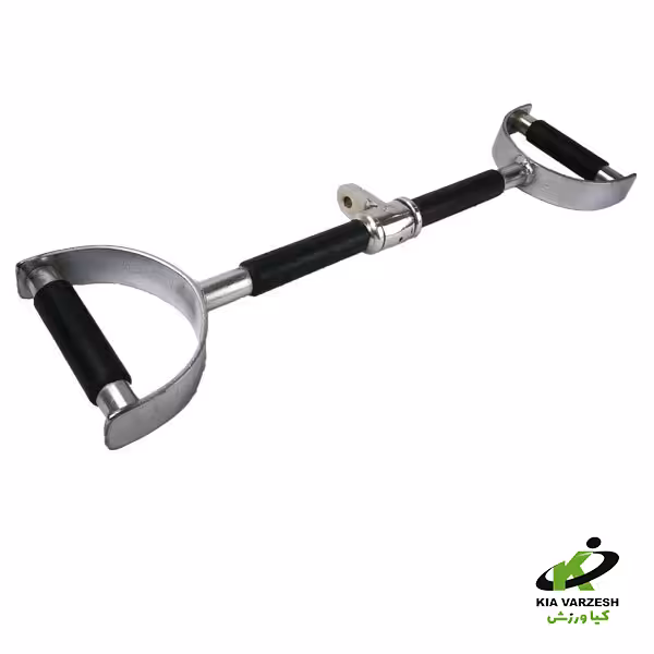دستگیره بدنسازی لت دو سر نعلی بلند روکشدار