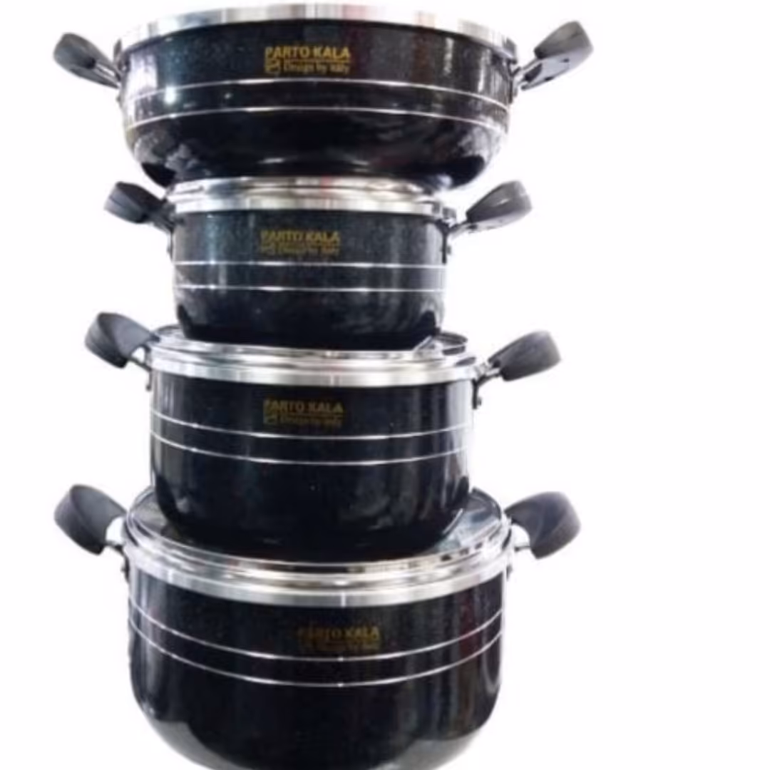 سرویس قابلمه تفلون 7 پارچه پرتو کالا