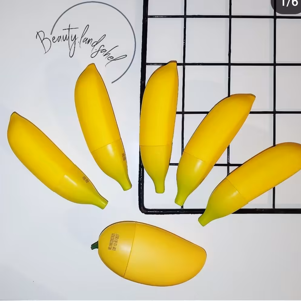 کرم دست نرم کننده طرح موز و انبه