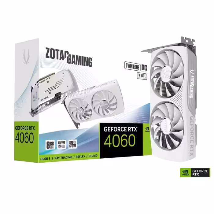 کارت گرافیک زوتک ZOTAC RTX 4060 Twin Edge OC White 8GB