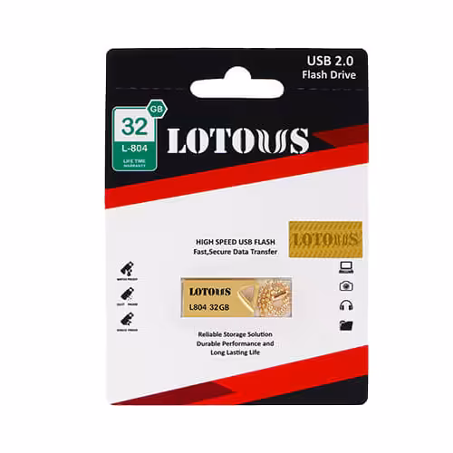 فلش مموری LOTOUS مدل USB2 L804 حافظه 32GB