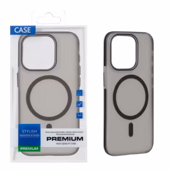 قاب گوشی اورجینال کرکره ای مات Magsafe برای iPhone 15 Pro Max