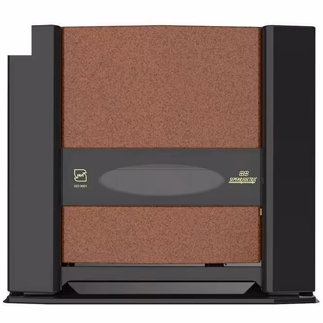 بخاری گاز سوز سپهر الکتریک مدل شهاب SE15000 با نمای جلو مسی