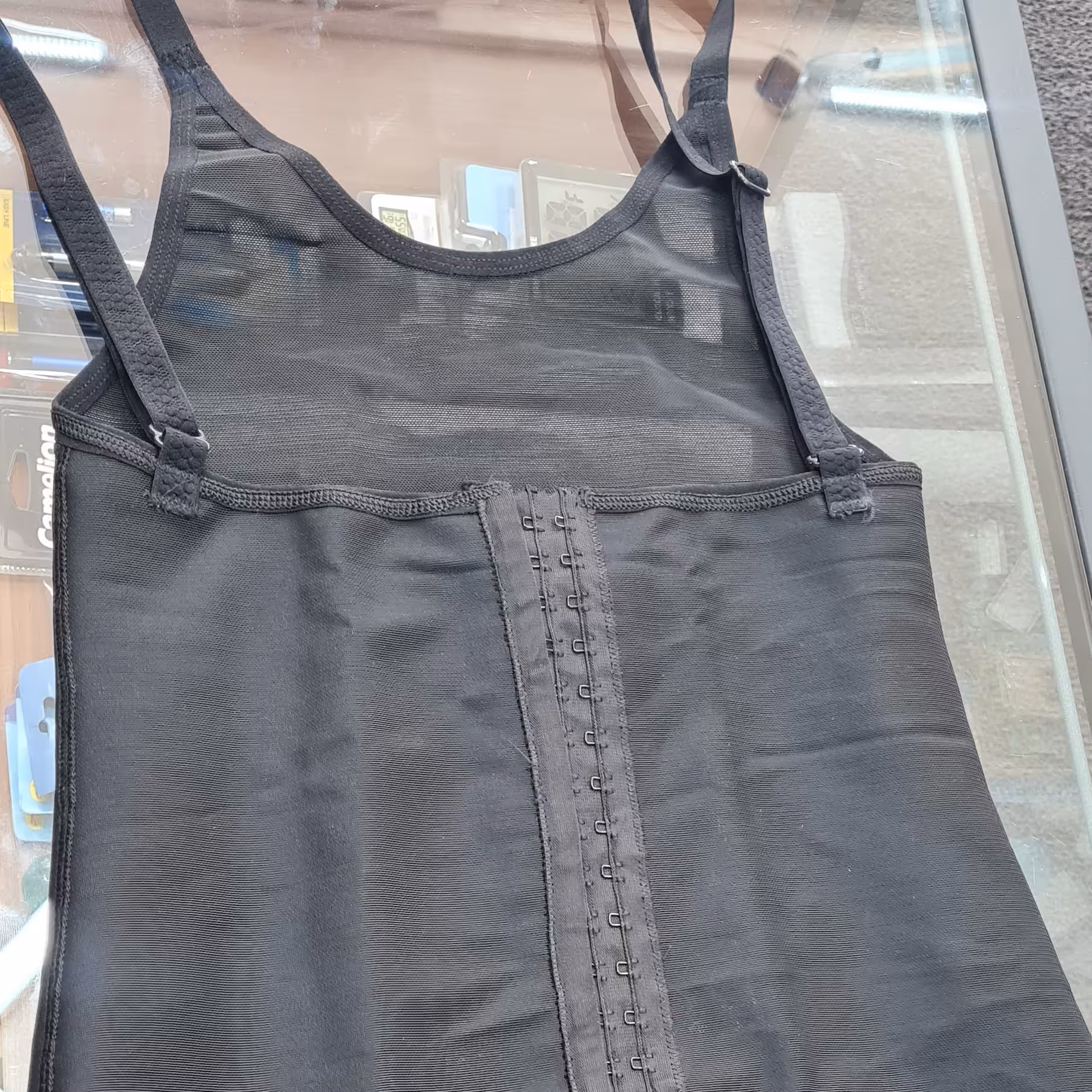 گن شکم مشکی لارج مدل مایویی با فاق قزن دار