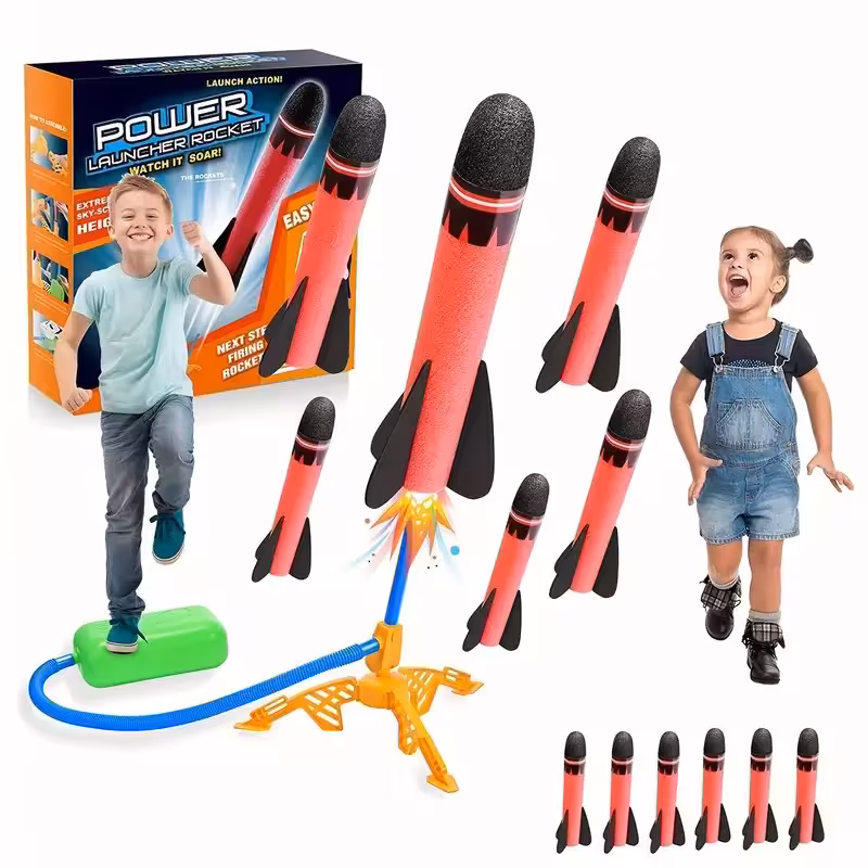 اسباب بازی پرتاب موشک مدل موشک بادی