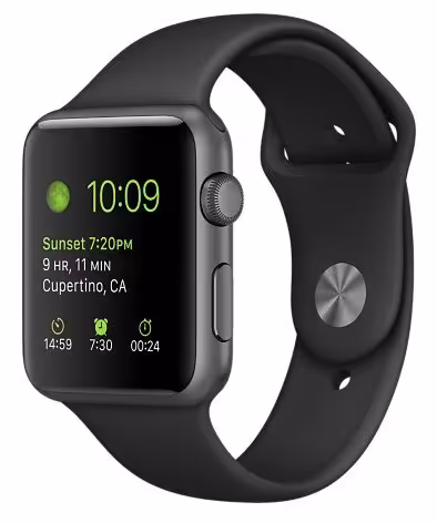 ساعت هوشمند اپل مدل 42mm Silver Aluminum  Sport Band