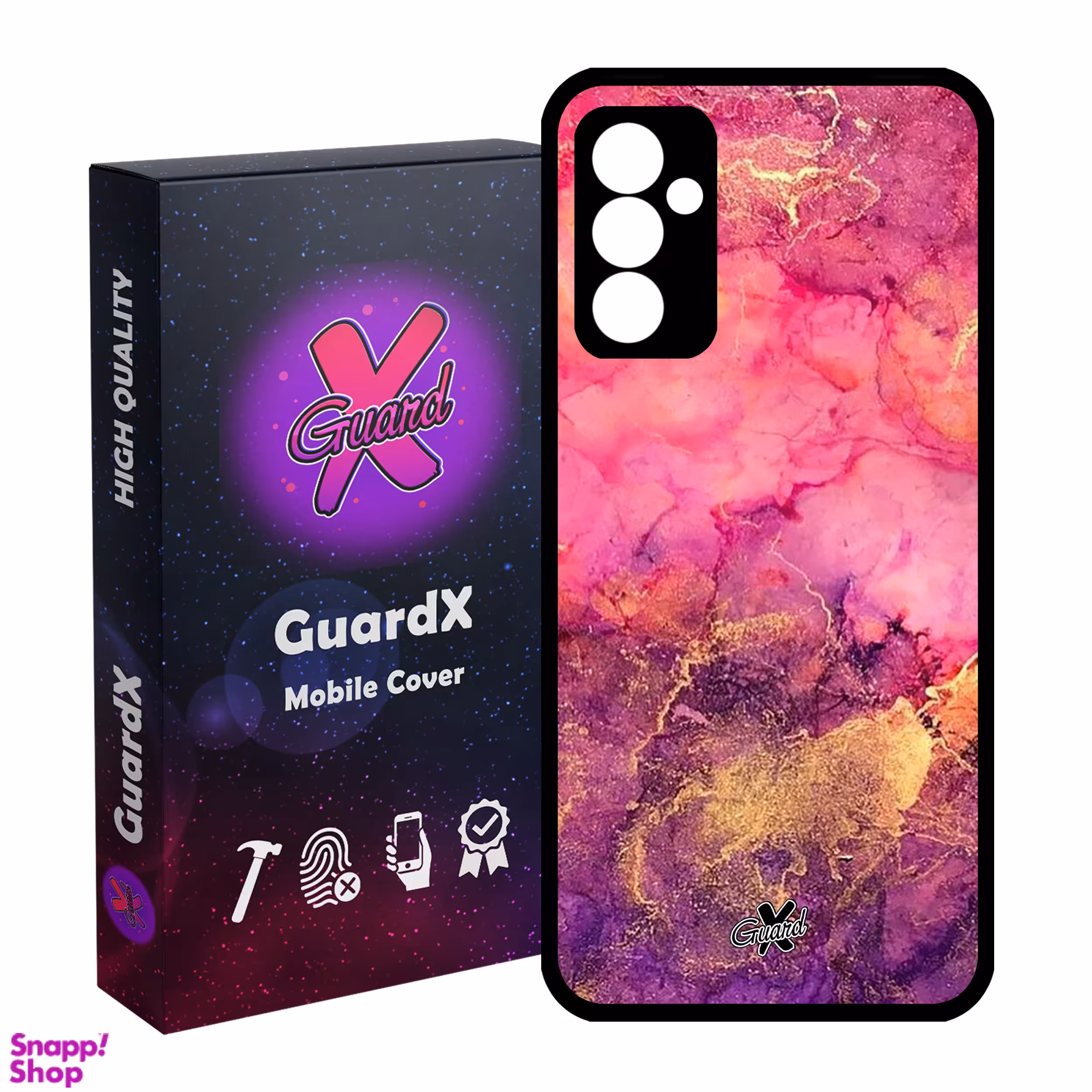 کاور گارد ایکس طرح ماربل مدل Glass10283 مناسب برای گوشی موبایل سامسونگ Galaxy A54 / A54 5G