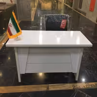 میز منشی کارمندی مدیریت اداری(هزینه ارسال به عهده مشتری ارسال با باربری پسکرایه)