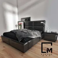 تخت دو نفره براق(ارسال با باربری و پس کرایه)