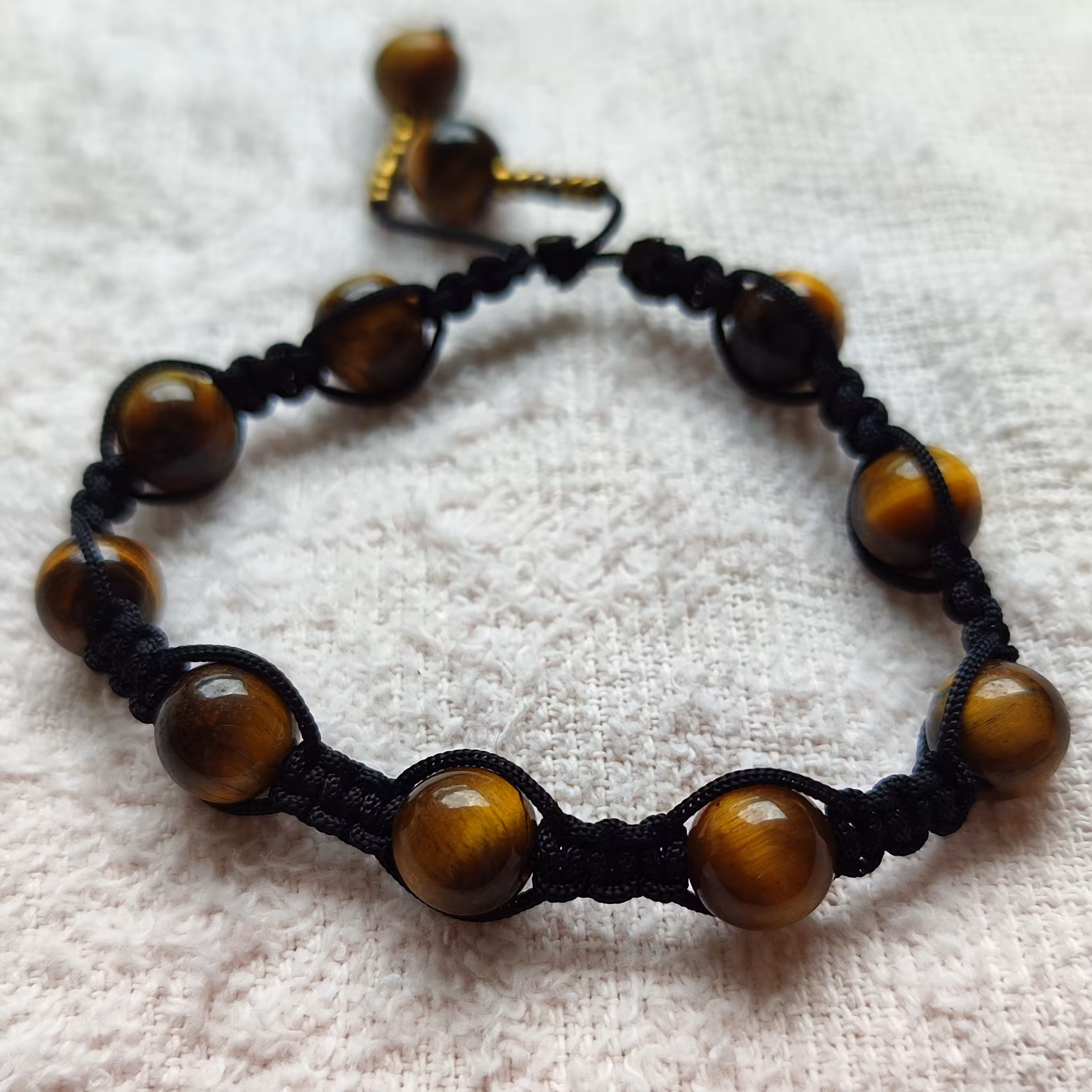 دستبند چشم ببر منجوقی