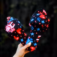 دمپایی روفرشی زنانه دخترانه نرم نخی طرحدار اسب تک شاخ یونی کورن جذاب تاینی شو فقط 39