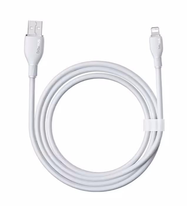 کابل شارژ تایپ سی به لایتنینگ بیسوس مدل Pudding Series C-iP P10355701221-00 طول 1.2 متر