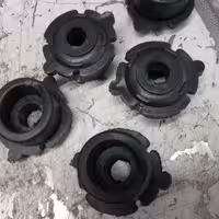 بسته10 تایی لاستیک زیر رادیاتور پراید با برند یدک چی