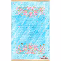 فرش ماشینی کلاریس کلکسیون مدرن کد  100448 آبی