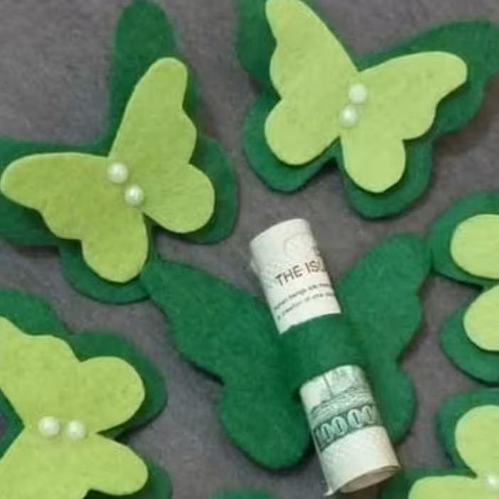 گیفت عید غدیر نمدی پروانه جهت پول عیدی غدیر سفارش عمده پذیرفته میشود