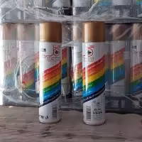 اسپری رنگ گلریز طلایی