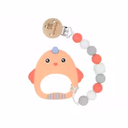 بند پستانک و دندانگیر طرح جوجه