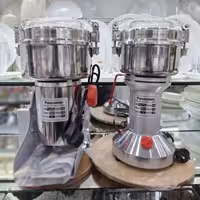 آسیاب صنعتی پاناسونیک 800 گرمی مخزن بزرگ گهواره ای 6تیغه اره ای فولادی 2000 وات گهواره ای (فروش ویژه