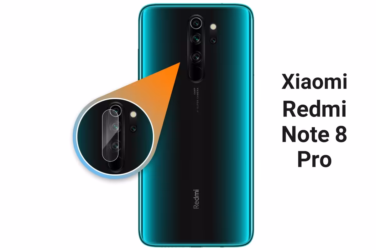 گلس دوربین پشت شیائومی Redmi Note 8 Pro