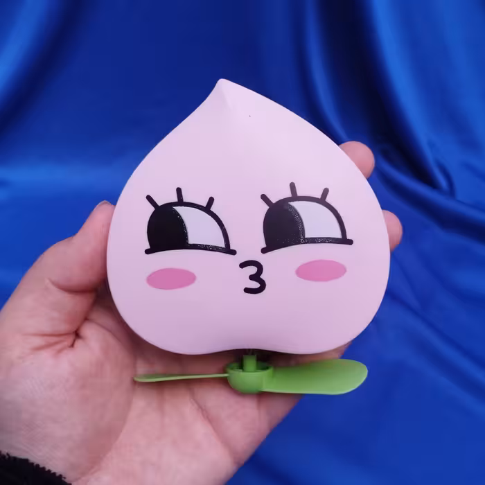 مینی فن و اینه ال ای دی دار طرح هلو ارسال به صورت رندوم 