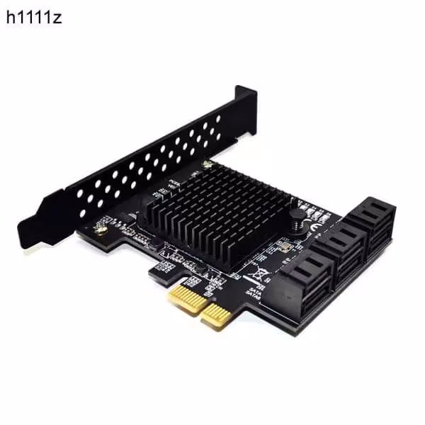 کارت ساتا SATA III شش پورت PCI-e