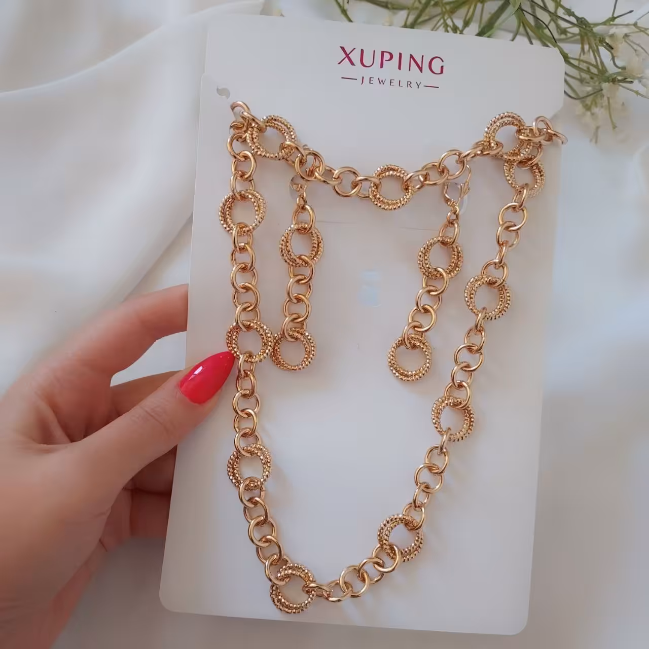 سرویس طرح طلا.کد 460485620برند ژوپینگ.رنگ ثابت.ضدحساسیت.آبکاری آبطلا 