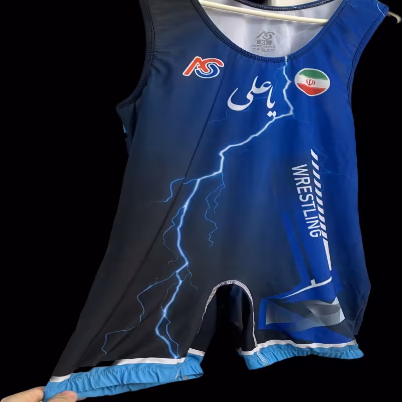 دوبنده کشتی سایز XL رنگ ابی