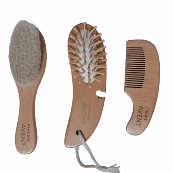 شانه و برس کودک سه تیکه سر بیضی فیلیپس اونت