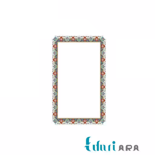 کاغذ تذهیب A5 مدل ابر و باد گلاسه مات 135 گرم بسته 100 عددی