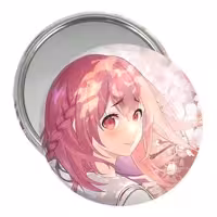 آینه جیبی خندالو مدل ساکوراساوا انیمه کانوجواوکاری کد 18221