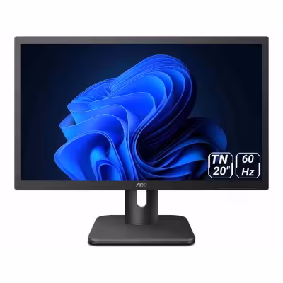 مانیتور 20 اینچ ای او سی مدل 20E1H با پنل TN و رزولوشن HD