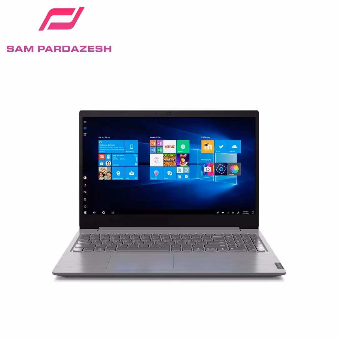 لپ تاپ لنوو 15.6 اینچی V15 Ryzen 5 5500U 20GB 1TB 256GB SSD AMD | سام پردازش