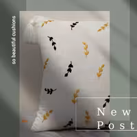 کاور کوسن و رانر   گلدوزی شده