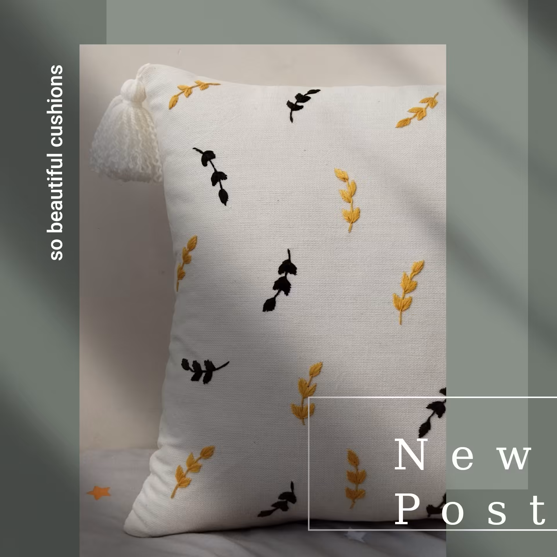 کاور کوسن و رانر گلدوزی شده