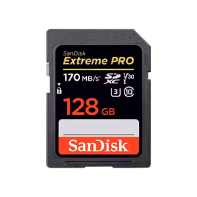 کارت حافظه سن‌دیسک Sandisk 128GB Extreme PRO UHS-I SDXC 170MB/S