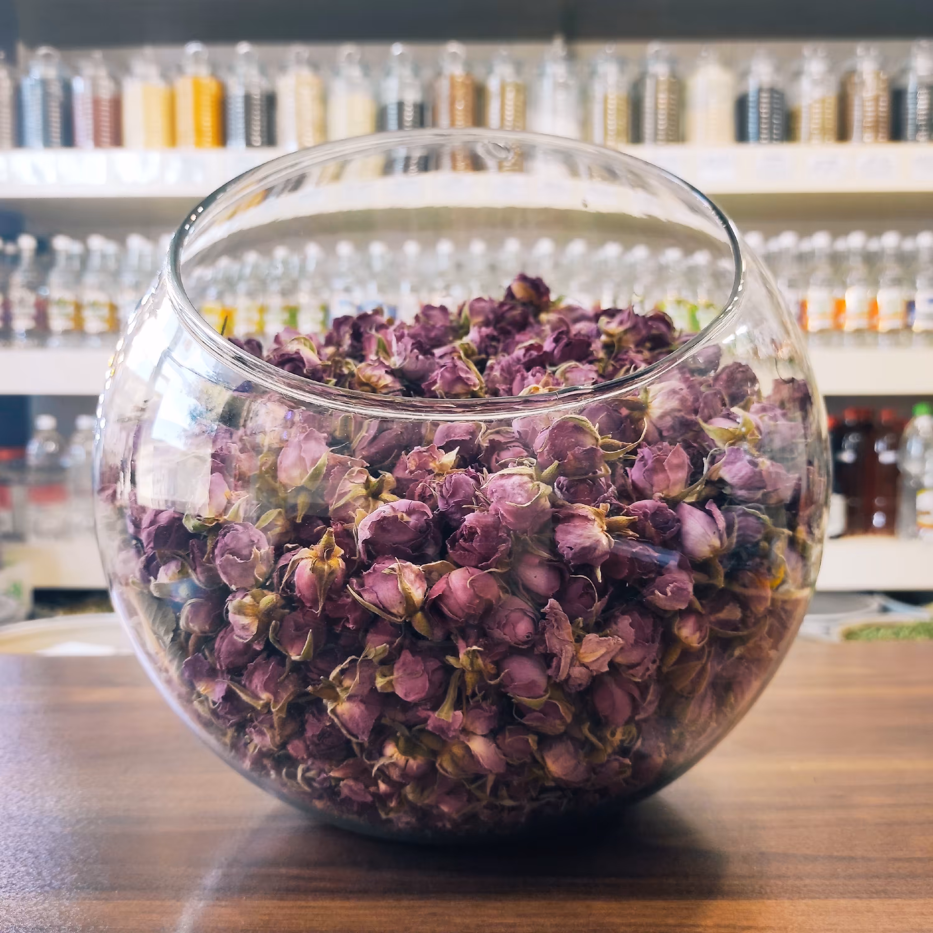 غنچه گل محمدی (آرام بخش _ ضد بلغم _ نشاط آور _ضد استرس )