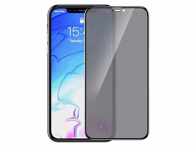 گلس حریم شخصی آیفون 11 پرومکس و آیفون ایکس اس مکس دویا Devia DEVPCP01 privacy screen protector iPhone 11 Pro Max/XS Max