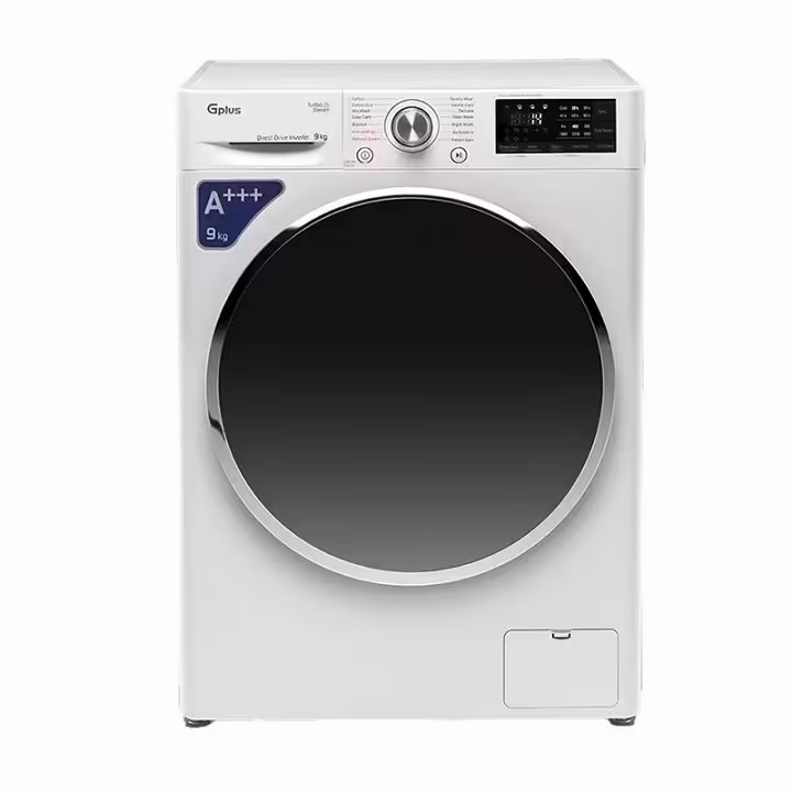 خرید و قیمت ماشین لباسشویی جی پلاس 9 کیلویی مدل GWM-P99