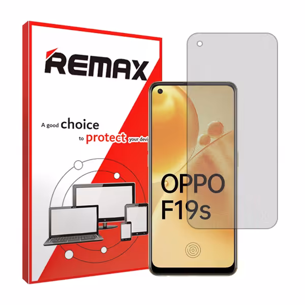 گلس اوپو F19s مدل هیدروژلی مات برند ریمکس کد S