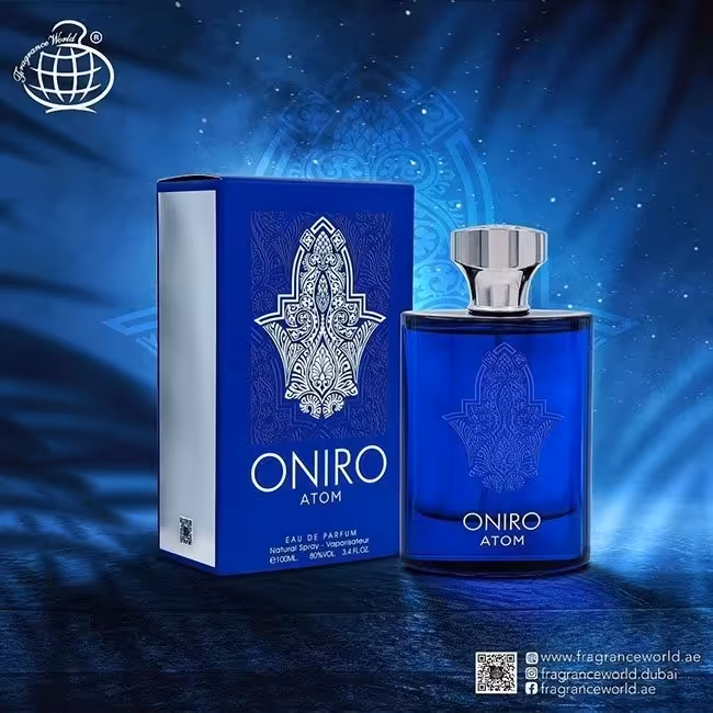 ادکلن مردانه فرگرانس ورد اونیرو اتم (Fragrance World Oniro Atom

