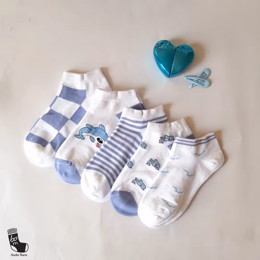 جوراب طرح دلفین
